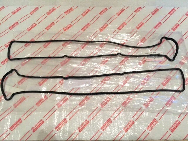 *NUEVA JUNTA DE CUBIERTA DE VÁLVULA LEXUS IS300 IZQUIERDA Y DERECHA GENUINA OEM PAR CILINDRO 01-05 Foto 2 de 3