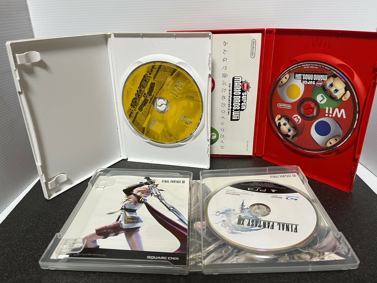 GAMESOFT 13pcs Wii GAMECUBE PS3 PSP DS 3DS Mario Final