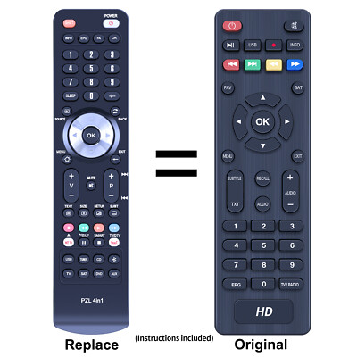 New Replacement Remote Control For Comag HD10 HD HDTV SAT Receiver