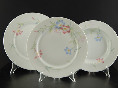 Elegant Table Service 18 Plates Porcelain Limoges Jammet Seignolles