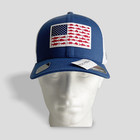 NEW Columbia PFG Fish Flag Mesh Ball Cap  FlexFit S/M or L/XL