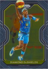 Diamond DeShields 2021 Panini Prizm WNBA Basketball Chrome Card #72 Chicago Sky