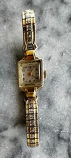 Vintage Zodiac Ladies 14K Gold Watch - Speidel Band
