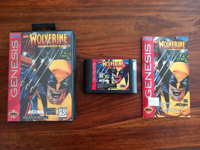 Sega GENESIS / MEGA DRIVE - Wolverine: Adamantium Rage - USA NTSC - T-81416