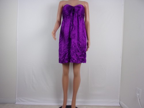 Vestido Giani Bini Espalda Cremallera Sin Mangas TALLA: 8 MORADO