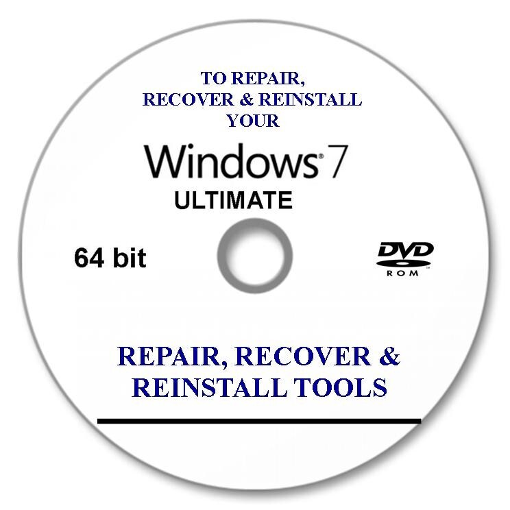 Repair Your Windows7 Ultimate Install Recover Restore Fix Tool