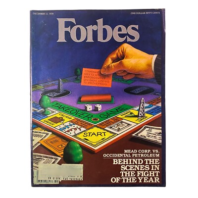 Forbes Magazine December 11, 1978 Mead Corp. vs. Occidental Petroleum VG