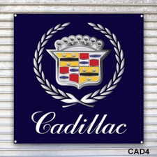 Cadillac 1963-2000 Banner Sign Wall Art