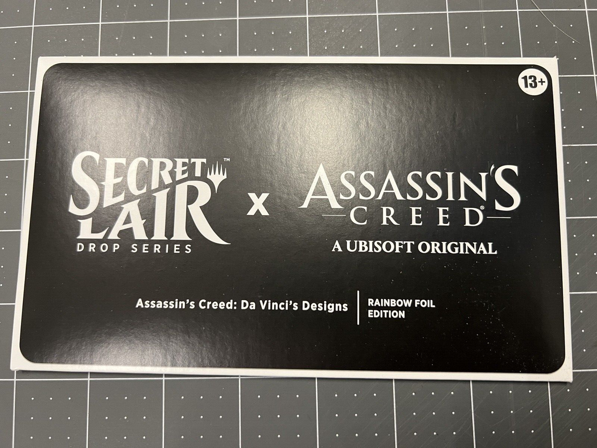 Secret Lair x Assassin's Creed: Da Vinci's Designs SLD MTG