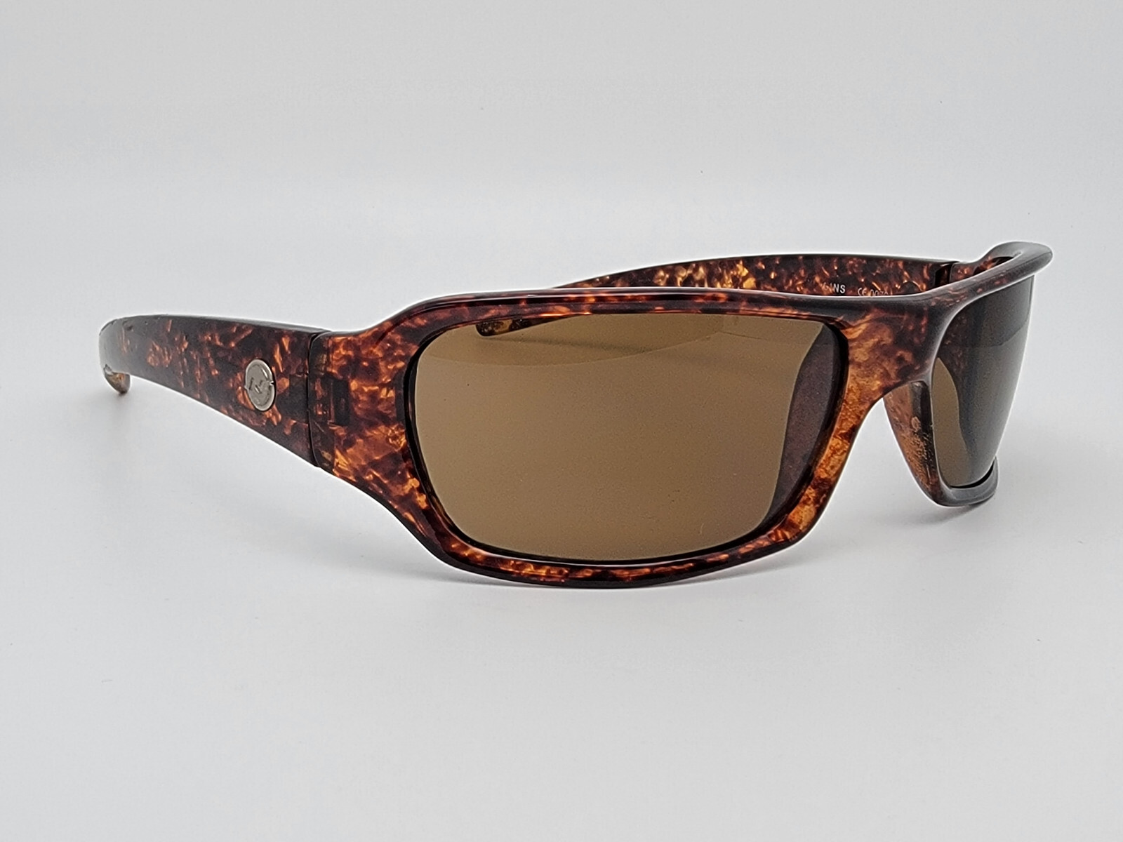 Optic Nerve Wiggins Tortoise Frame Brown Lens Wra… - image 1