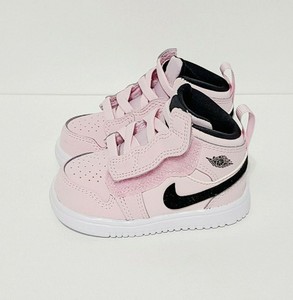 Nike Jordan 1 Mid ALT TD White/Gym Red-Black - AR6352-173