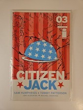 Citizen Jack #3 Cover A 2016 Image Comics Sam Humphries Tommy Patterson 