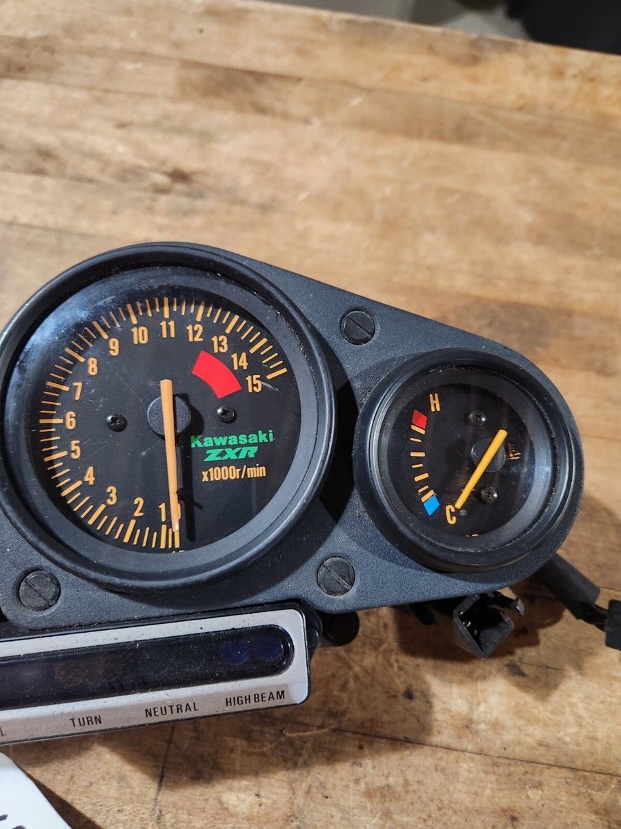 94 Kawasaki ZX 750 ZX750 L Ninja gauges speedometer tachometer