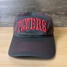 University of Dayton Hat Cap Strap Back Gray Red Flyers Champion Performance