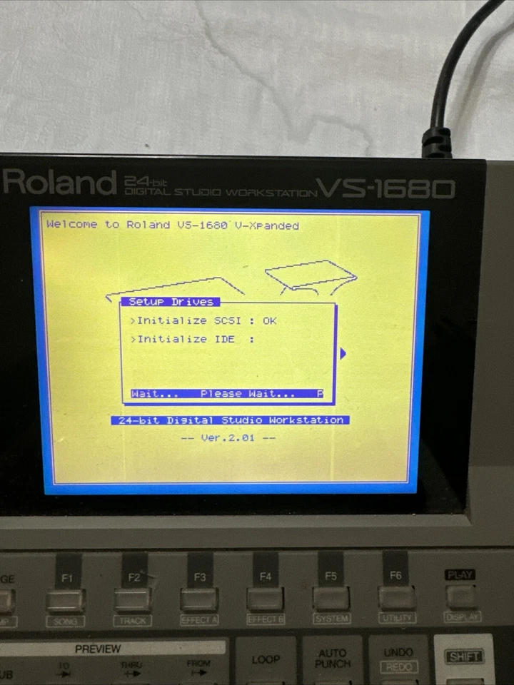 Roland VS-1680 24bit Digital Studio 16-track Audio Recording Editing - Image 3 of 4