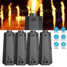 4PCS Fire Thrower Stage Flame Effect Machine Safe DMX Party Show Halloween 200W