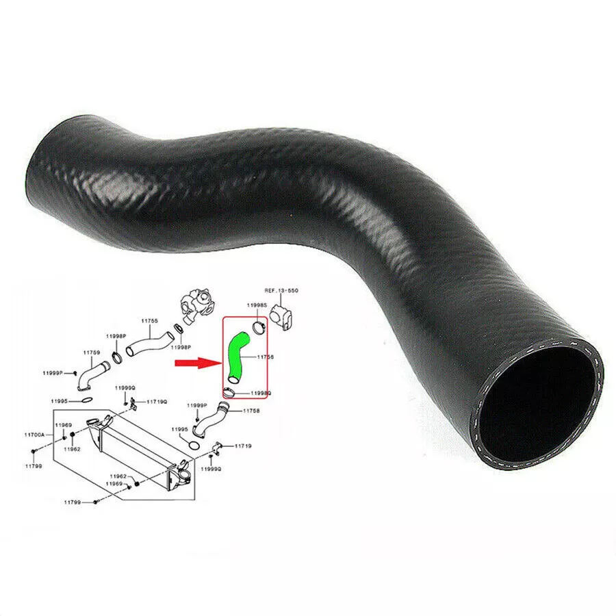 Intercooler Hose Fit For Mitsubishi L200 TRITON Pajero Sport