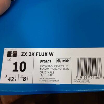 Adidas ZX 2K Flux Running Shoes Womens Size 10 Originals Colorful
