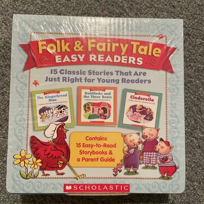 Folk and Fairy Tale Easy Readers Pack : 15 Classic Stories That Are ''Just Right''
