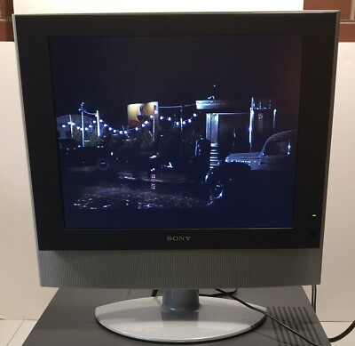 Sony KLV-15SR1 TV LCD, W/Remote | eBay