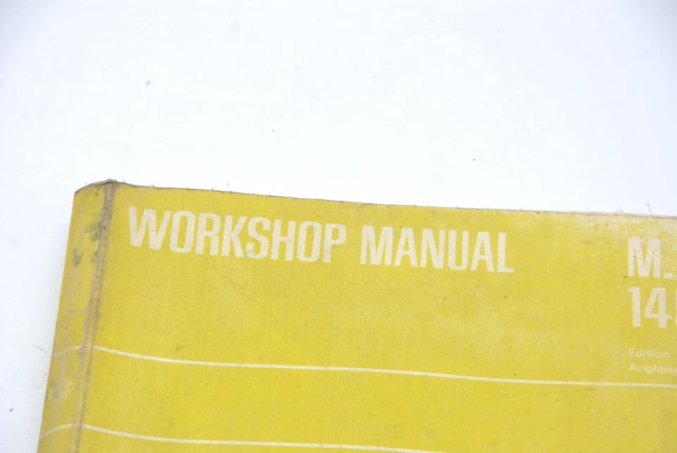Taller Mantenimiento Propietario Manual Para Renault 6 1970-1973 M. R 145 R 1180 - Imagen 3 de 4