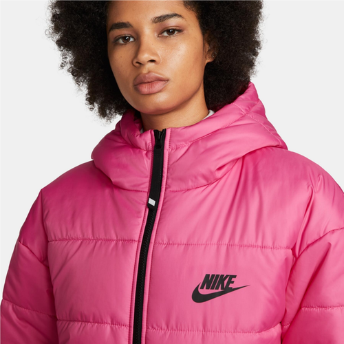 Wmns Nike Sportswear Therma Fit Repel Synthetic Hooded Jacket DX1797 684 Pink L - Picture 5 of 5
