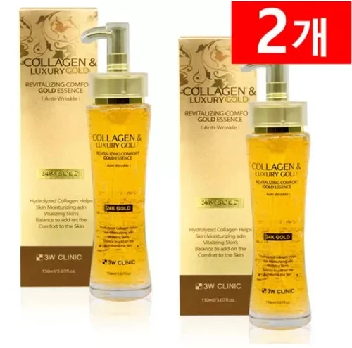 3w Clinic Collagen Luxury Gold Anti Aging Wrinkle Care Essence 150ml Moisture 