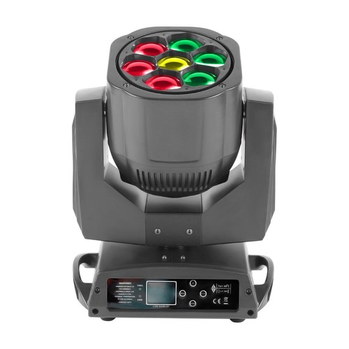 7x15W RGBW Bee Eye Moving Head Stage Light Laser Projector DMX DJ Party Show US - Bild 12 von 22