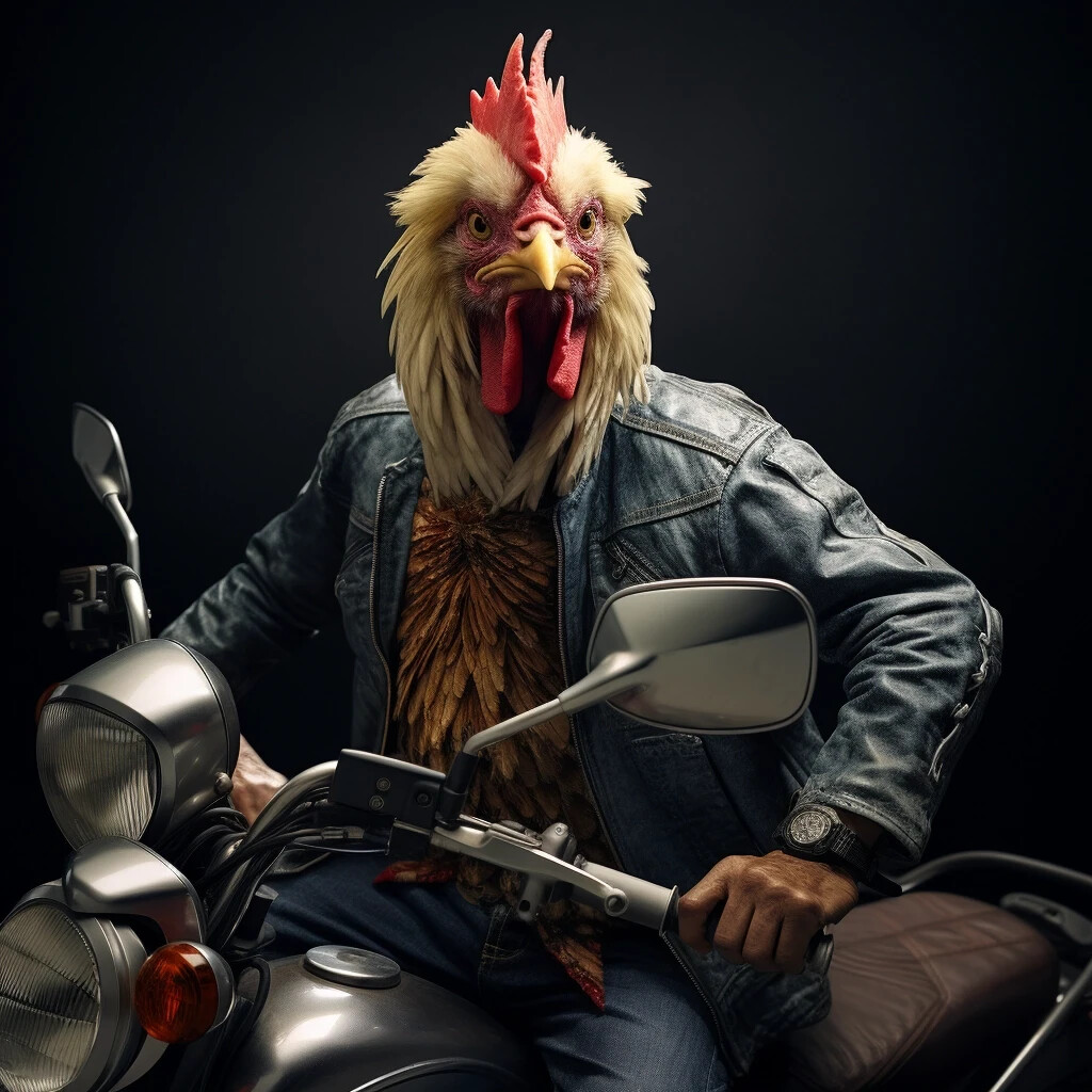 Live to Ride Custom Mirrors for Harley Davidson, Gold, 1 Pair for