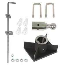 30000 Lbs Flat Beds Gooseneck Kit Universal Gooseneck Hitch Kit W2-516 Ball