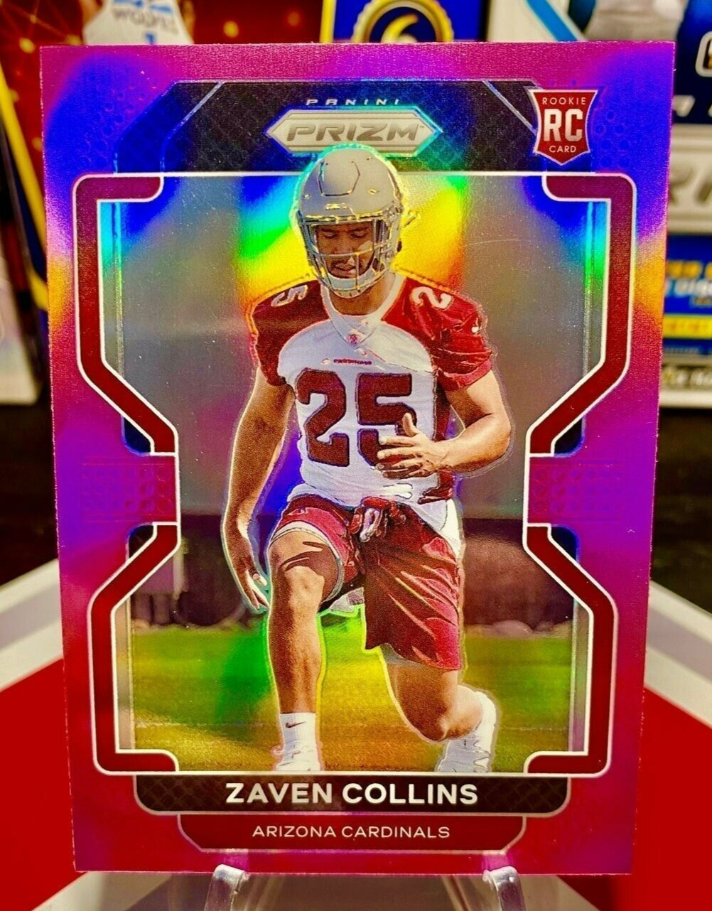Zaven Collins Panini Prizm #432 Pink