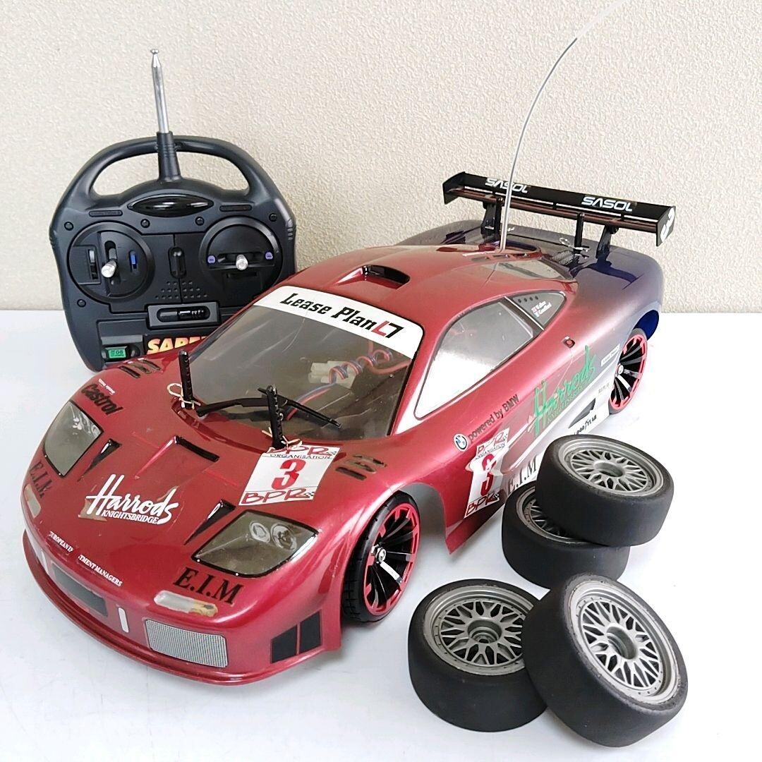 Tamiya TL-01 McLaren F1 RC car kit with radio control