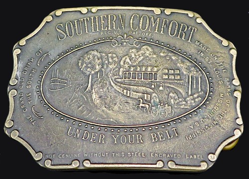 Southern Comfort Whiskey Old Vintage Belt Buckle | eBay