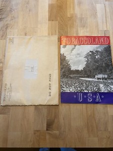 Tobaccoland USA Magazine 1943 With Original Envelope