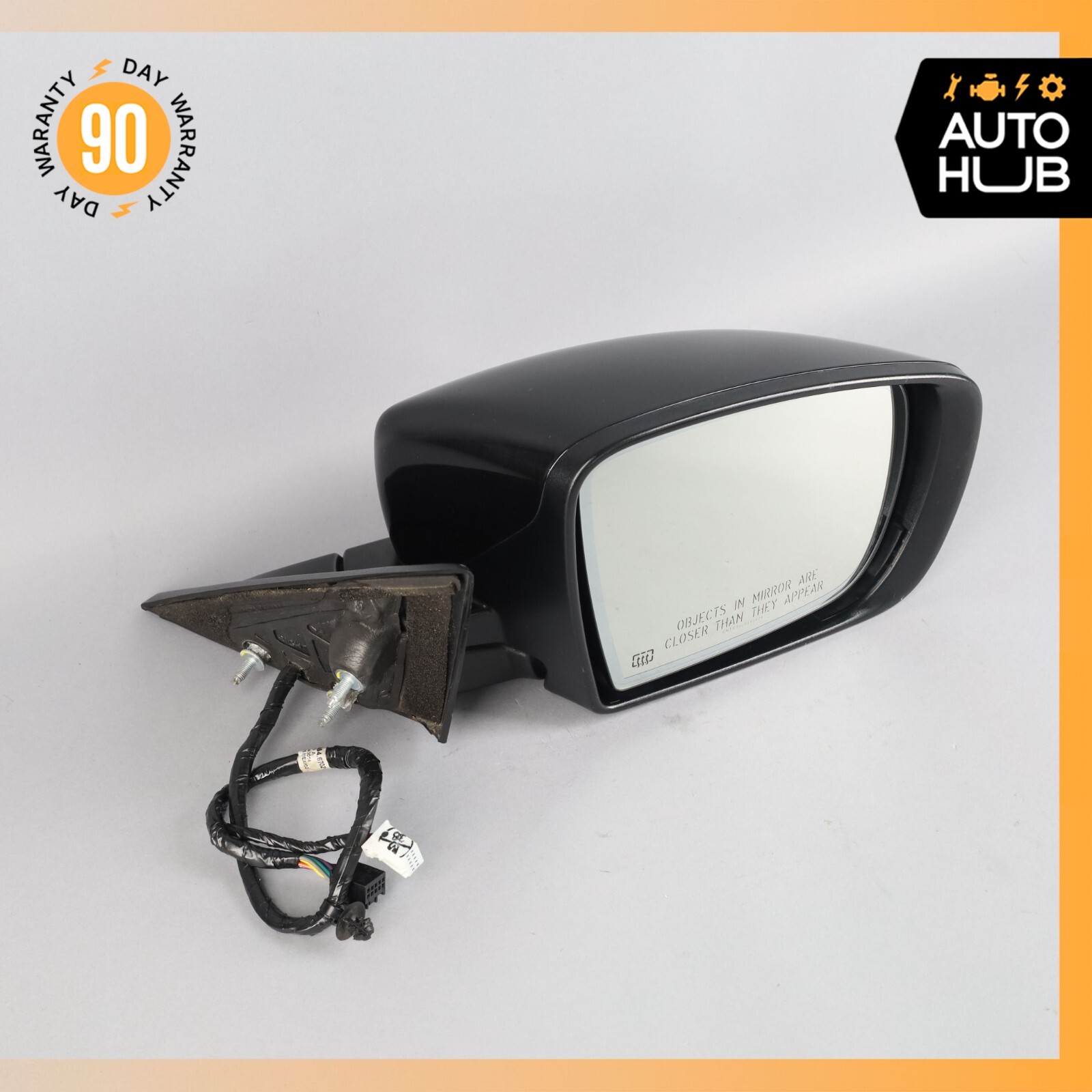 14-17 Maserati Quattroporte S Q4 Ghibli Right Side Rear View Door Mirror OEM