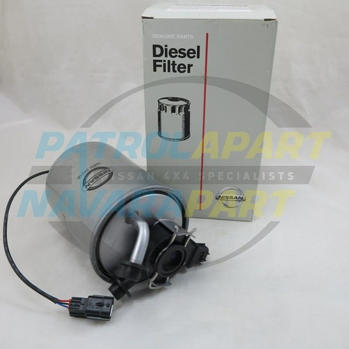 Genuine Nissan Navara D40 Spanish V9X STX550 Fuel Filter (164005X21B