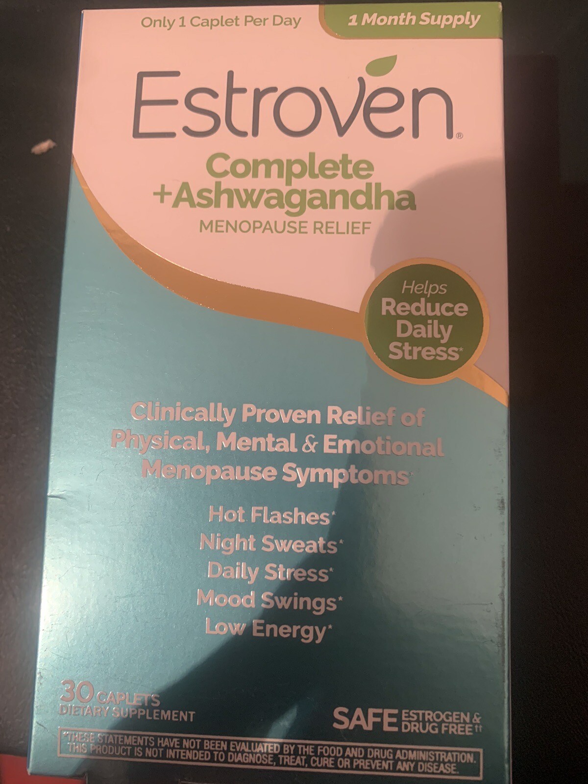 Estroven Complete + Ashwagandha Menopause Relief 30 Capsules Expiration ...