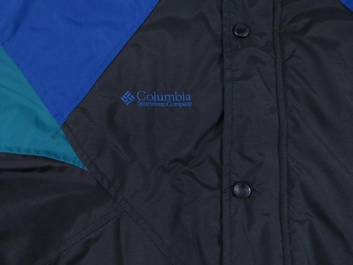 Columbia Anorak Quilt Lined Insulated Youth Hooded Full Zip Snap Jacket 14/16 - Picture 2 of 11