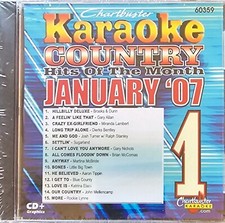 2007 JAN 60359 COUNTRY CHARTBUSTER KARAOKE CDG