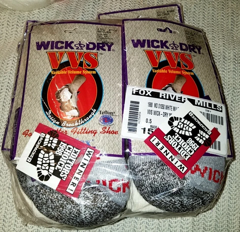 18 PR THERMAL SKI ATHLETIC SOCKS FOX RIVER VVS RED HEEL GREAT ASSORTMENT MED - Image 2 of 4