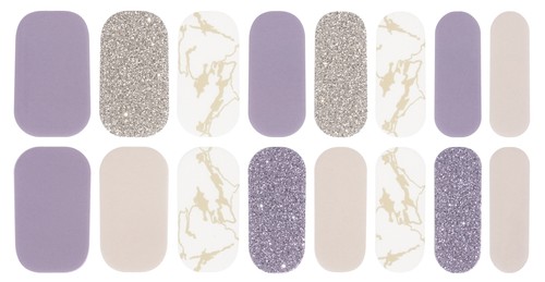 Envolturas de uñas de tamaño completo pegatinas esmalte de dedos manicura arte autoadhesivo decoración hágalo usted mismo - Imagen 39 de 86