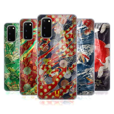 HEAD CASE DESIGNS ORIENTAL PATTERNED FABRICS GEL HANDYHÜLLE FÜR SAMSUNG HANDYS 1