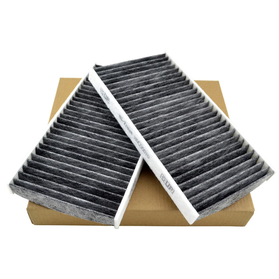 Filtro de aire de cabina de fibra de carbono para Kia Sorento 2003 2004 2005 2006 2007 2008 2009 Foto 2 de 4