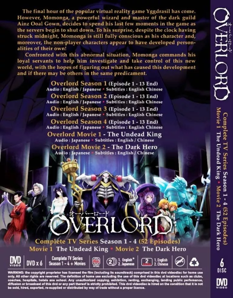 overlord anime dublado parte 2