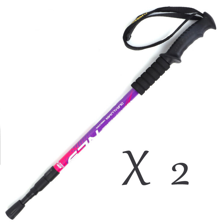 2 x Hikehobby(necasil) Antishock Trekking Walking Hiking Pair