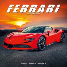 Ferrari 2026 Calendar Plastic Free | Avonside Publishing