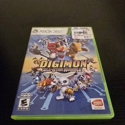 Digimon: All-Star Rumble 2014 Microsoft Xbox 360 Video Game MISSING MANUAL