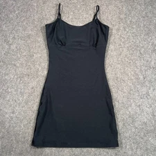 Spanx Black Lightweight Compression Smoothing Slip Dress Women's Size XL