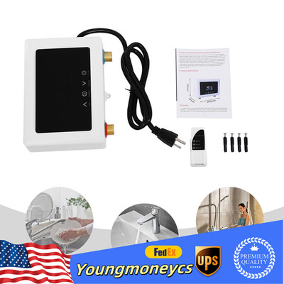 Wall Mounted Electric Instant Hot Water Heater Mini Small Water Tank 3000W NEW