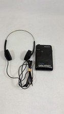 Vintage Sony Walkman SRF-29 Black AM/FM Radio w/Belt Clip Tested Working